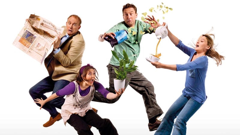 Tim Vine, Daisy Wix, Lee Mack and Sally Bretton