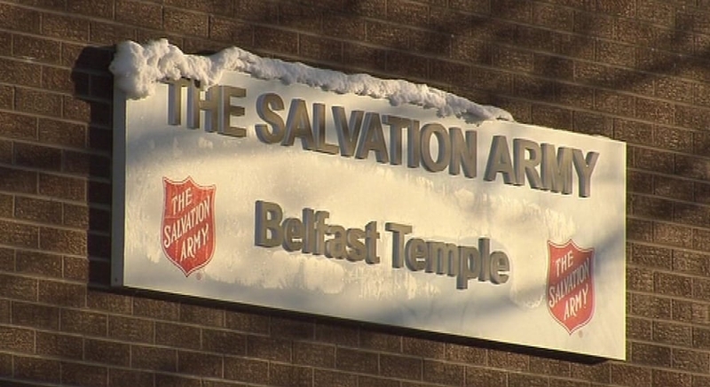 Belfast - Annual Christmas Dinner at Salvation Army