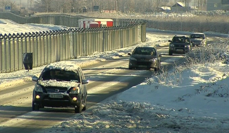 Roads - Secondary routes particularly icy