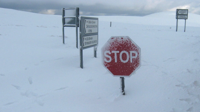 Sally Gap - Couple attempted to drive through area