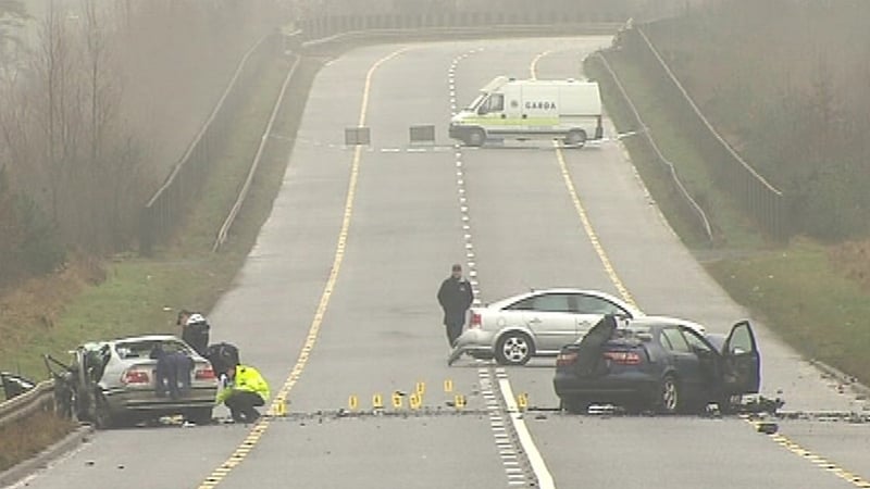 Monaghan - Forensic team examines the scene