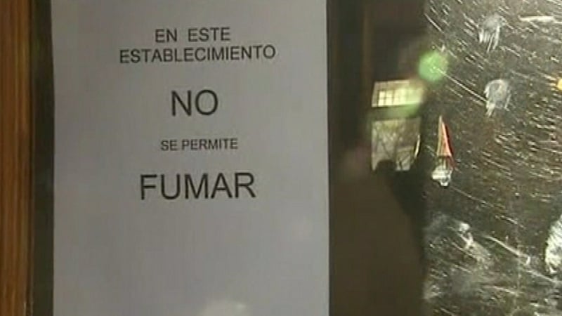 Spain - Smoking ban in effect