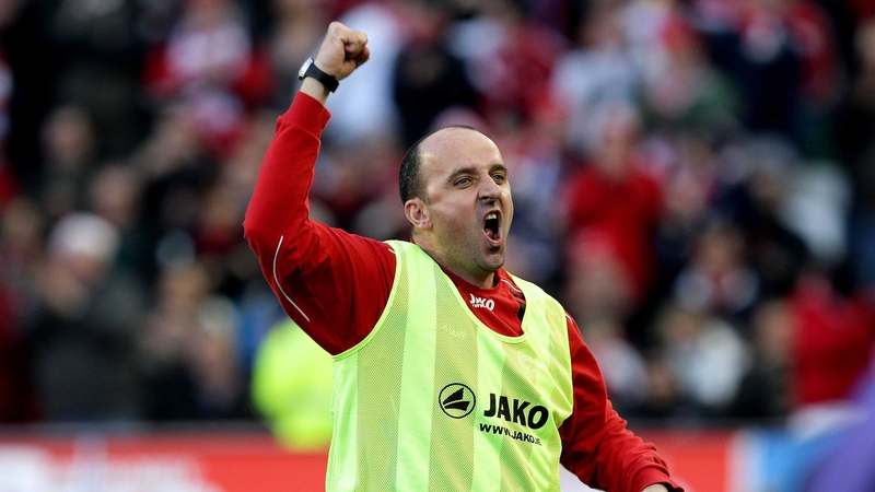 Paul Cook helped Sligo Rovers to a double in 2010