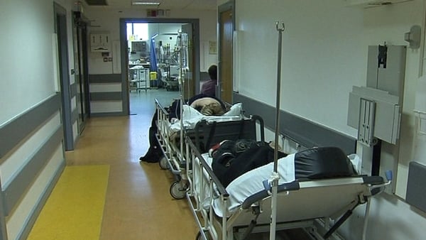 HSE figures show an increase of 109% of patients waiting for admission to a bed on the same day last year