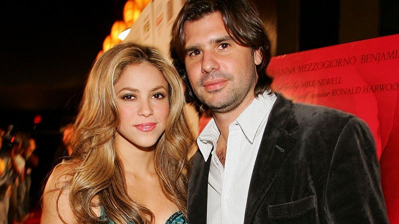 Shakira with de la Rua - Will continue to be partners in their professional lives