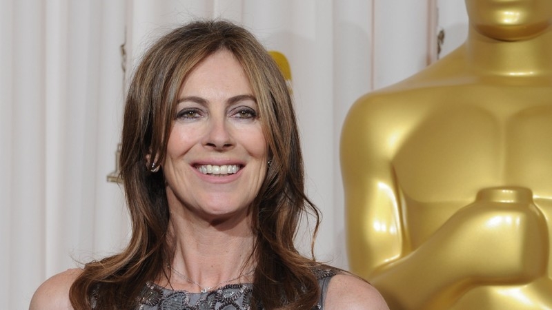 Bigelow - The Hurt Locker director accepting last year's Best Picture award