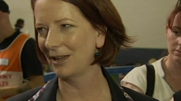Julia Gillard - Floods could cost AU$5.6bn