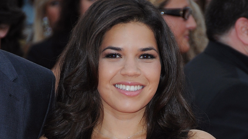 America Ferrera couldn't stop laughing at Lohan