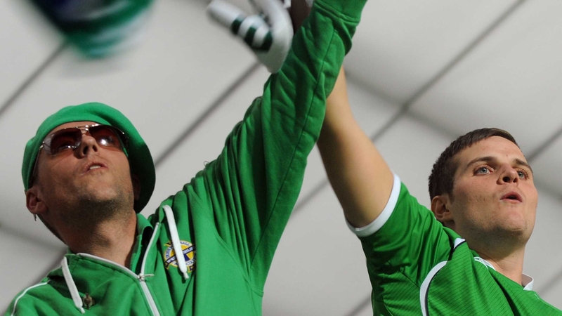 A small number of Northern Ireland fans will be allowed into the Crvena Zvezda Stadium