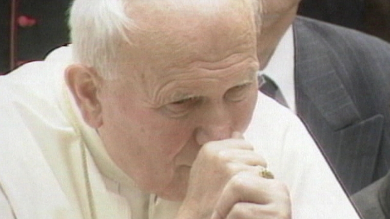 John Paul has been on the fast track for possible sainthood since his 2005 death