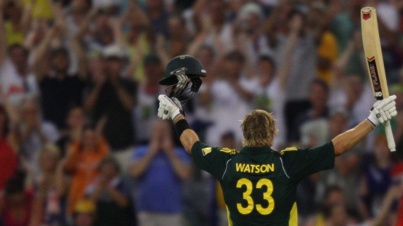 Shane Watson's 161 powered Australia to a final over victory