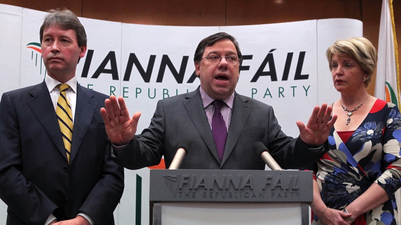 Brian Cowen - Called vote of confidence in his leadership