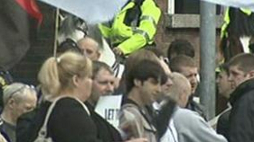 Anglo protest - Demonstration last May