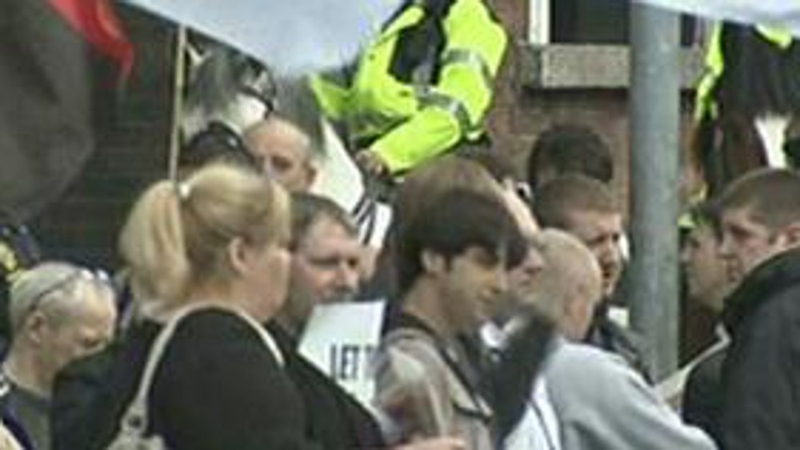 Anglo protest - Demonstration last May