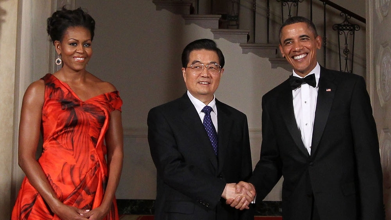 Hu Jintao - Attended formal dinner in the White House last night