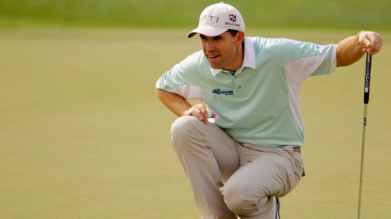 Padraig Harrington - Suffered from neck problems during his first round at the Masters