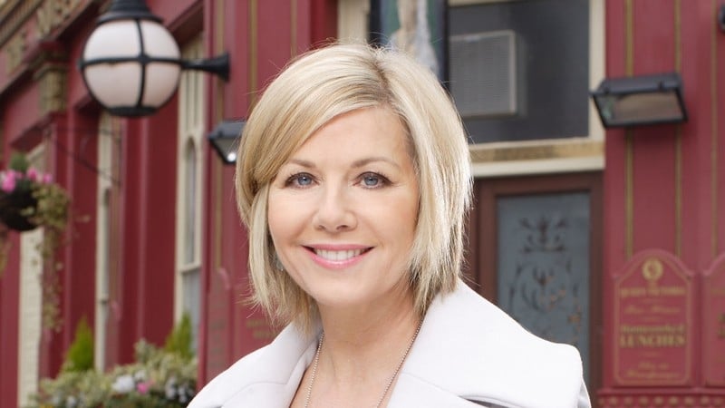 Glenda has Phil falling into her arms this week but not the way she'd planned