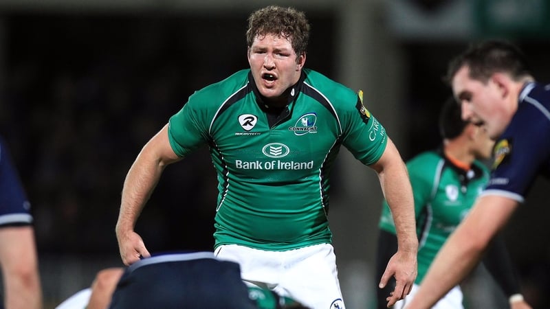 Michael Swift comes into the second row