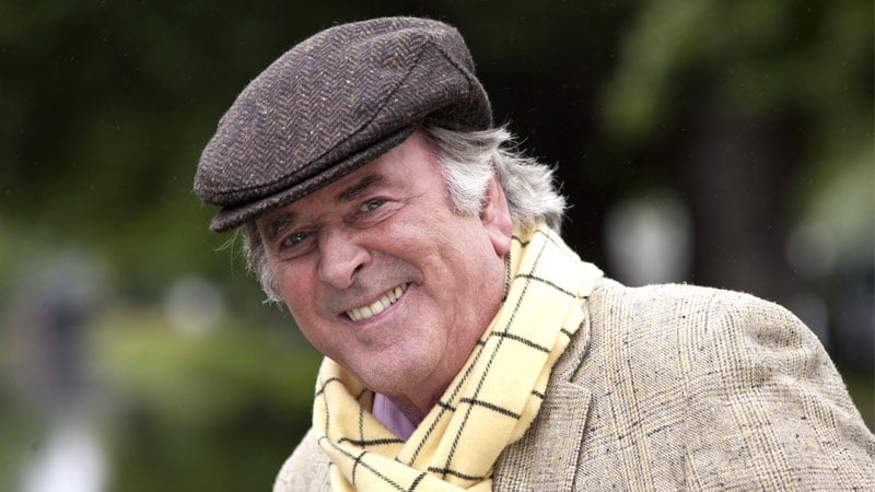 Terry doffing his cap to the old country