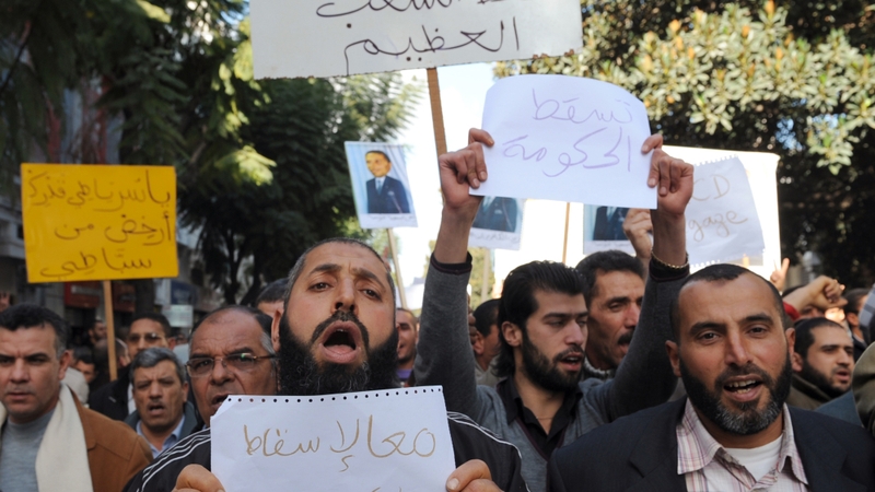 Tunisia - Protests ousted President Zine El Abidine Ben Ali on 14 January