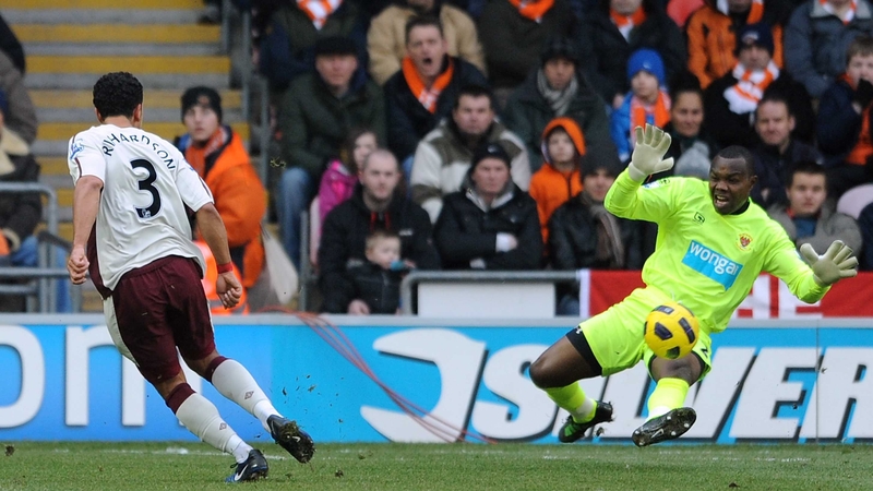 Kieran Richardson's two goals were for enough for Sunderland