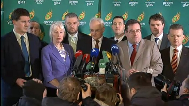 Green Party announces - They no longer can remain in Govt