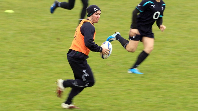 Paddy Wallace suffered the knee injury last Friday