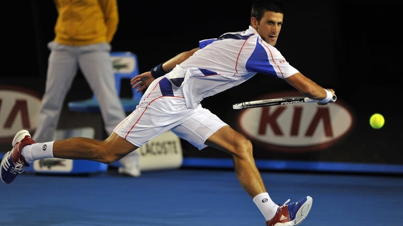 Novak Djokovic displayed superior court coverage throughout his encounter with Roger Federer