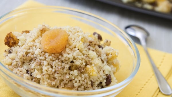 Mediterranean Couscous Cake