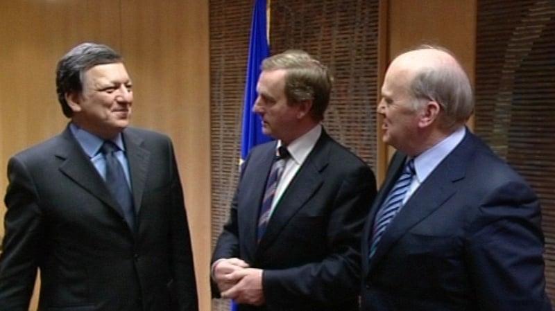 Brussels - José Manuel Barroso hosted the Fine Gael delegation