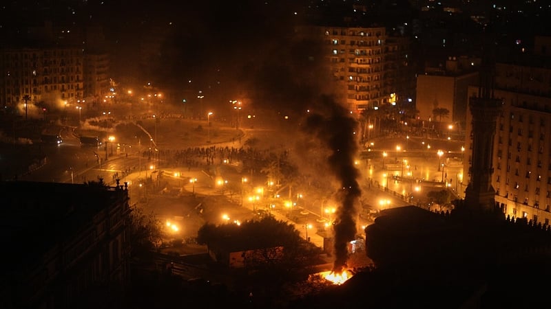 Protests - Egyptians have defied a curfew