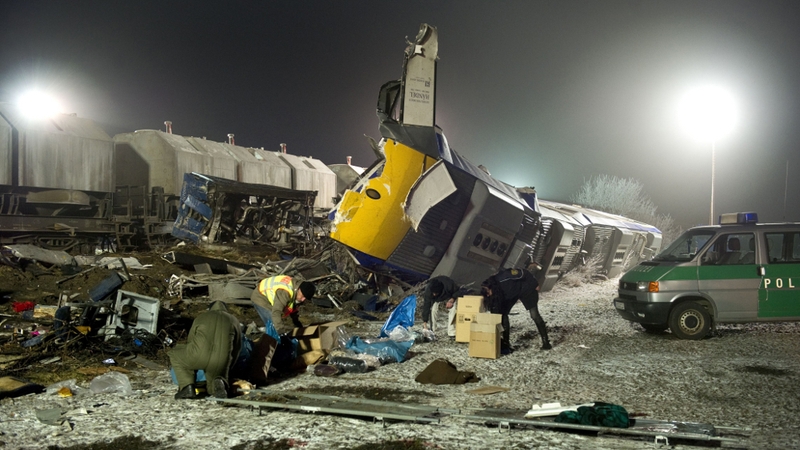 Hordorf - Trains collided
