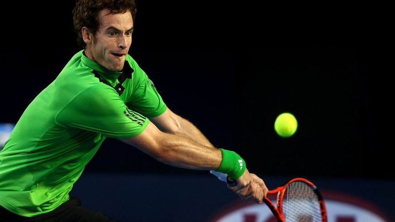 Andy Murray could not break down Novak Djokovic and lost in straight sets in Melbourne
