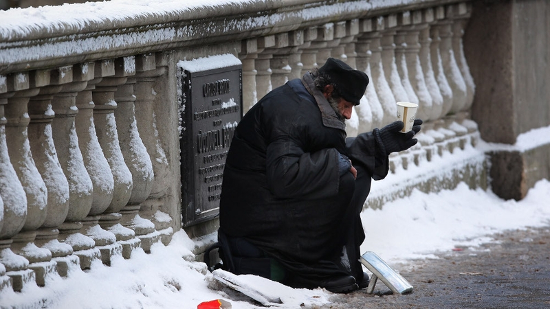 Poverty - Social Justice Ireland says 14% of the population are at risk of poverty