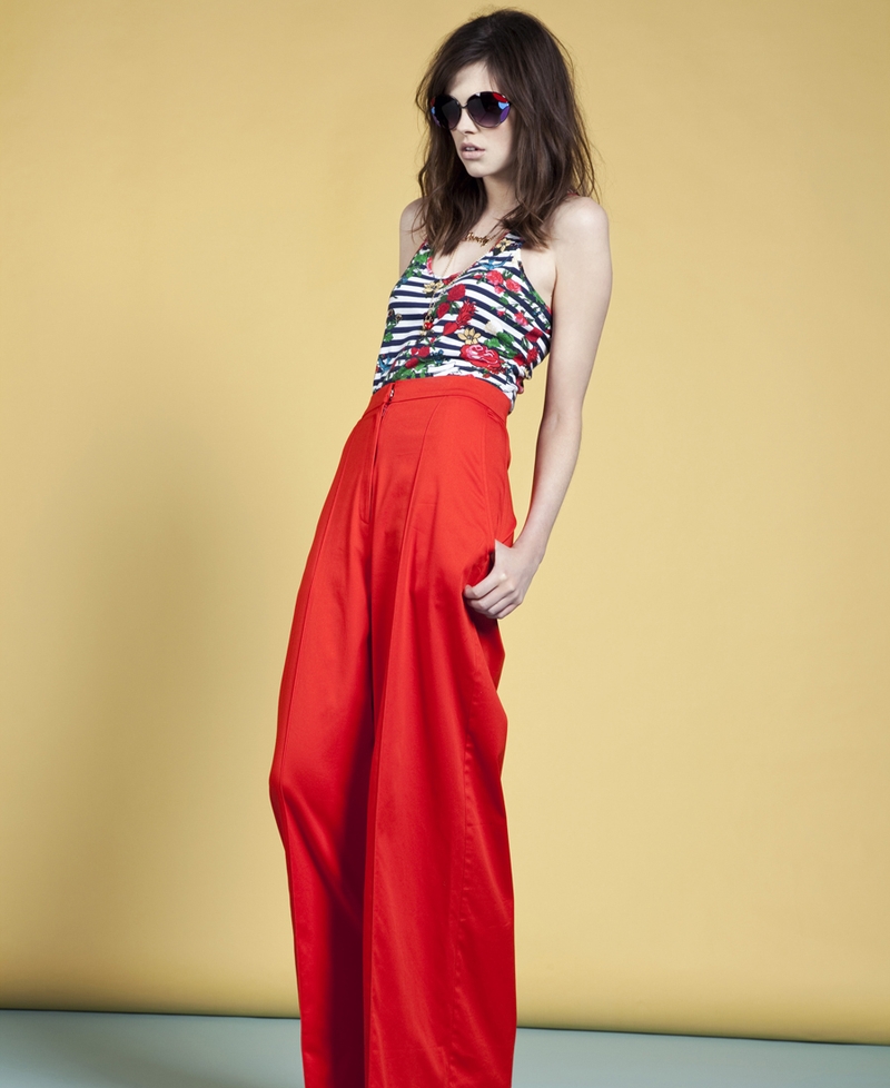 High waisted flares €17 at Penneys