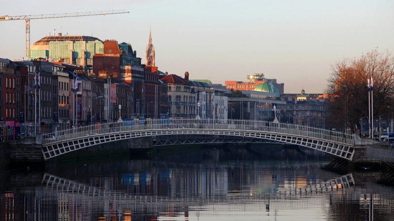 Two women in their early 20s were rescued from the River Liffey