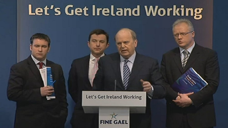 Fine Gael - Details of party's banking sector plans