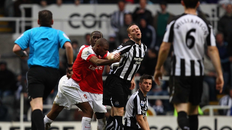 Abou Diaby's red card was the turning point as Arsenal suffered a massive blow in the title race