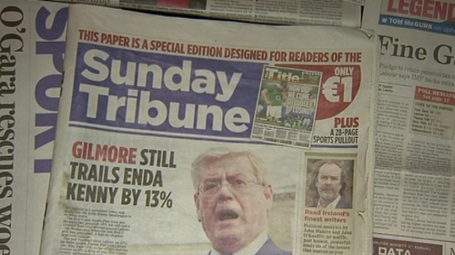Irish Mail on Sunday - Imitation masthead