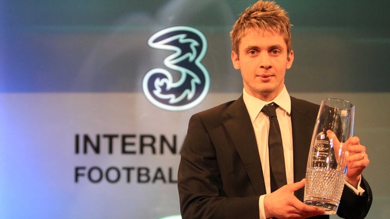 Kevin Doyle was the bigger winner 21st at the 3/FAI International Football Awards in RTÉ