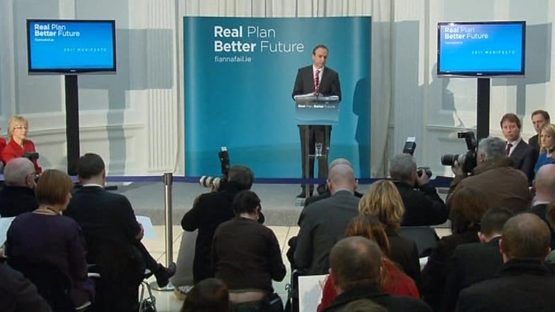 Fianna Fáil - Party launched manifesto this morning