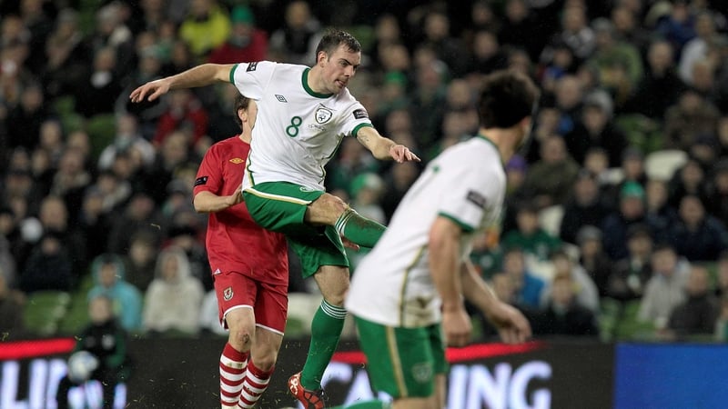 Darren Gibson opening goal of the contest was his first for the Republic of Ireland