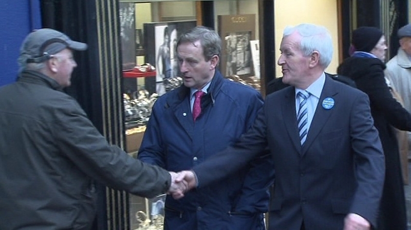 Enda Kenny - Campaigning in Wicklow this afternoon