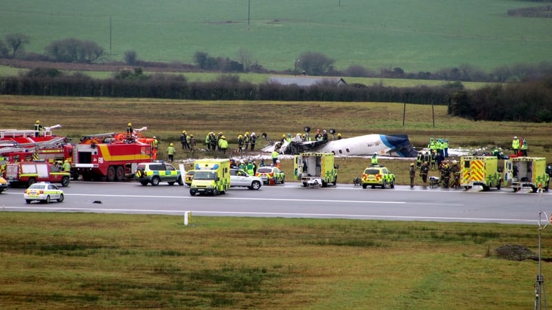 Cork Airport - Six dead in crash (Pic: Vincent Foley)