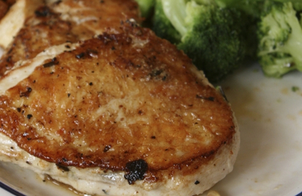 Stuffed chicken breasts