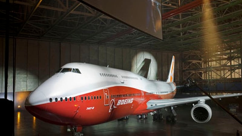 Boeing 747-8 - New jumbo jet unveiled