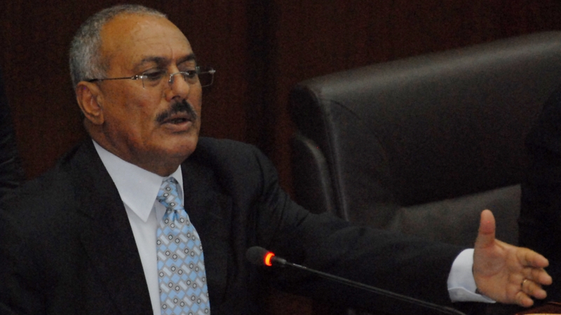 Ali Abdullah Saleh - Rejecting calls to stand down