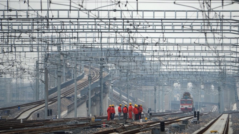 China's official Purchasing Managers' Index stood at 49 in February, below the 50 mark for a seventh month