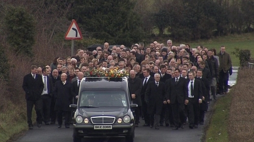 Brendan McAleese - Funeral in Co Antrim