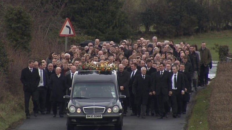 Brendan McAleese - Funeral in Co Antrim